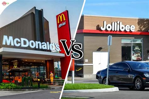 similarities of jollibee and mcdonald's